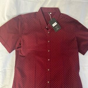 YTD Short Sleeve Button Down Shirt